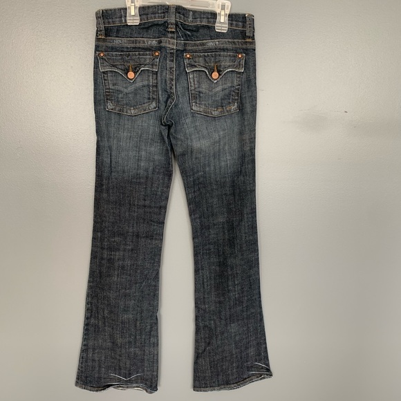 Arden B Wide Leg Jeans Blue Size 27 - Picture 3 of 3